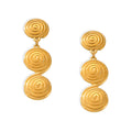Pursuit of the Perfect Fashion Non Fading Stainless Steel Three Thread Earrings