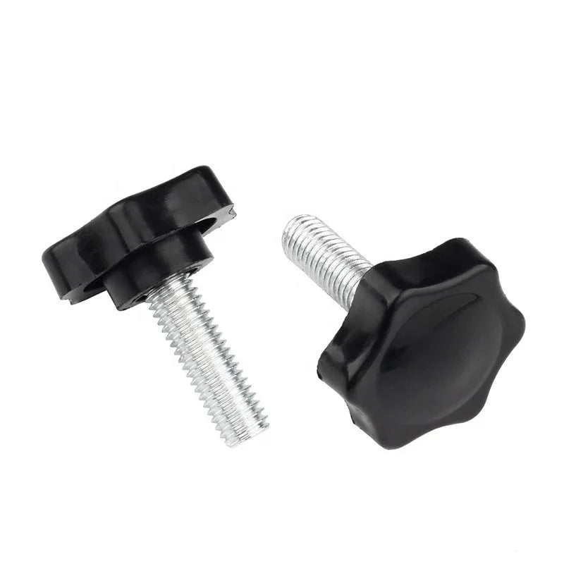 Plastic Hand Twist Adjusted Thumb Bolt Large-Grip Plastic-Head Thumb Screws