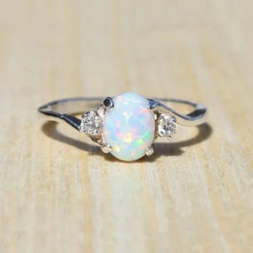 SC Vintage Fashion Luxury Rings Hot Sale Diamond Sliver Plated Rings Luxury Adjustable Synthetic Gems Rings Jewelry for Women