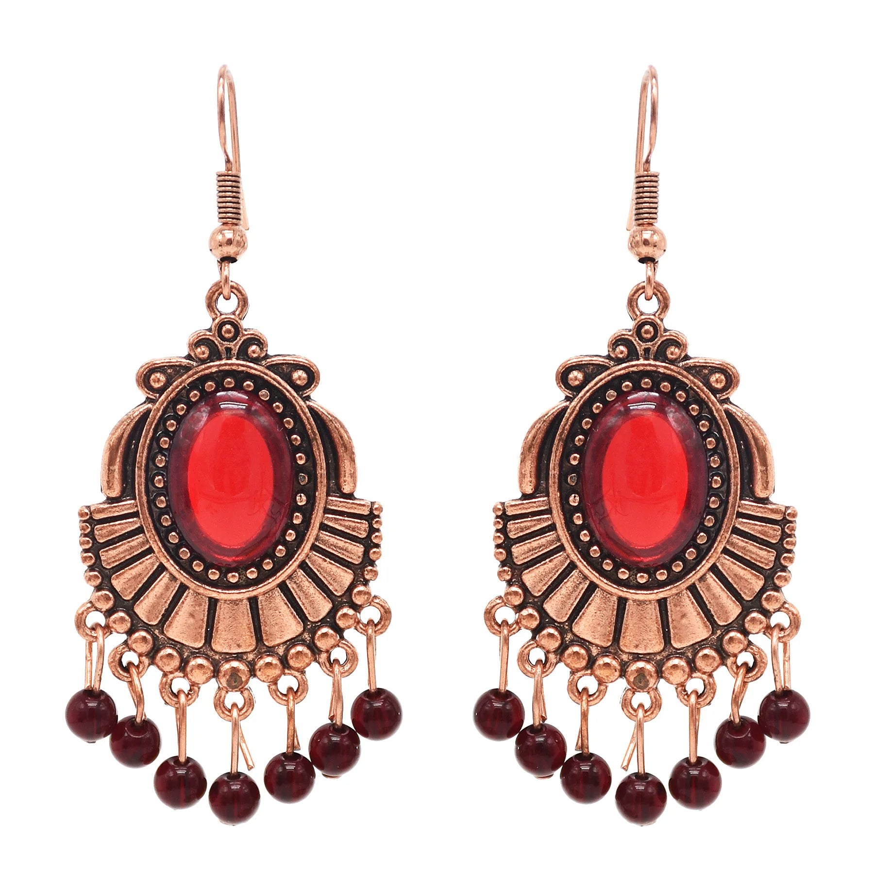Vintage Bohemian Flower Drop Dangle Earring Women Wholesale Metal  Beads Drop Dangle Earrings for Girls
