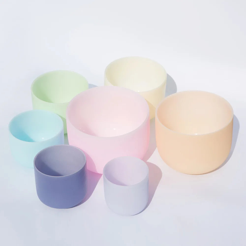 Arrival Item Crystal Singing Bowl 10 Tibetan Bowls Quartz in Low Price