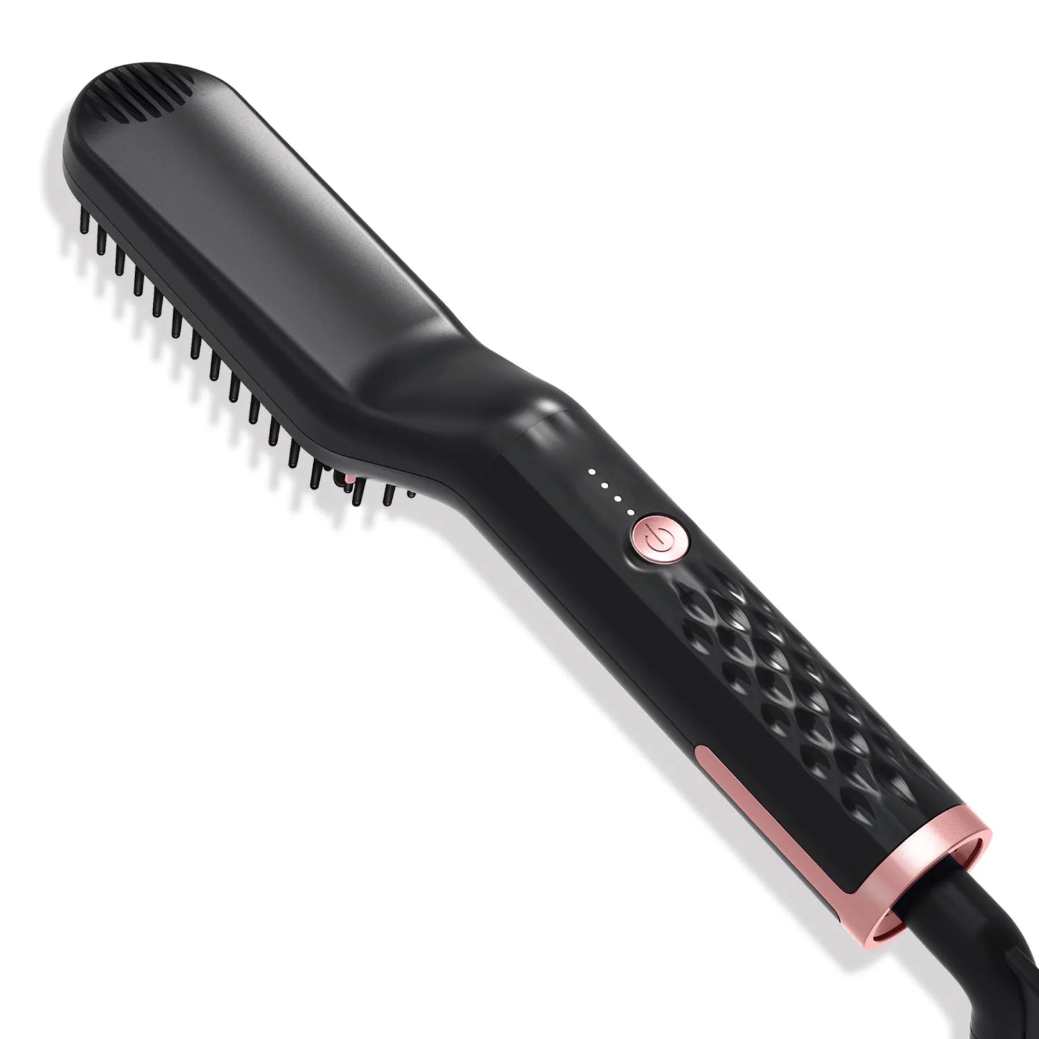 Beard Comb Beard Curly Straight Hair Brush Men's Styling Straight Hair Comb  2 in 1 Hair Straightening and Curling Iron
