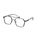 K0039 Simple Design Eyeglasses Retro Style Metal Frame Optical pilot Glasses With Flower Decoration