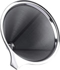 304 Stainless Steel Cone Coffee Filter Mesh Durable Metal 200mL Reusable American Style for Perfect Coffee Brewing
