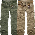 Liu Ming Custom Wholesale Men Clothing Outdoor Camouflage Cargo Pants Multi Pockets Plus Size Straight Long Trousers
