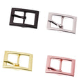 Good Selling Backpack Single Pin Buckle Multiple Color Handbag Hardware Roller Strap Metal Buckle for Shoes Accessory