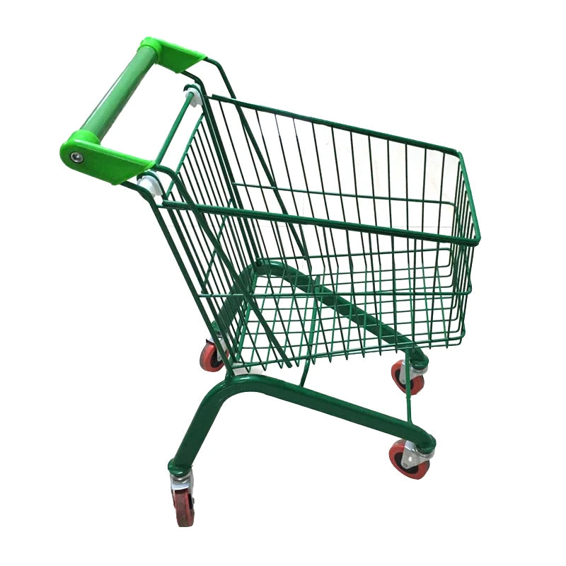 Supermarket Shopping Trolley Foldable Cart for Daily Usage