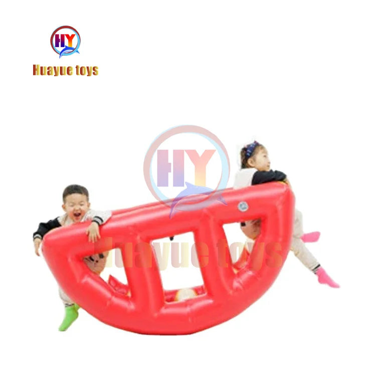 Funny Inflatable Seesaw Boat Inflatable Air Seesaw for Kids Factory Price