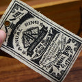 Custom Logo Fabric Tag Organic Cotton and Linen Hang Tag Canvas Printing Hang Tag for Clothings