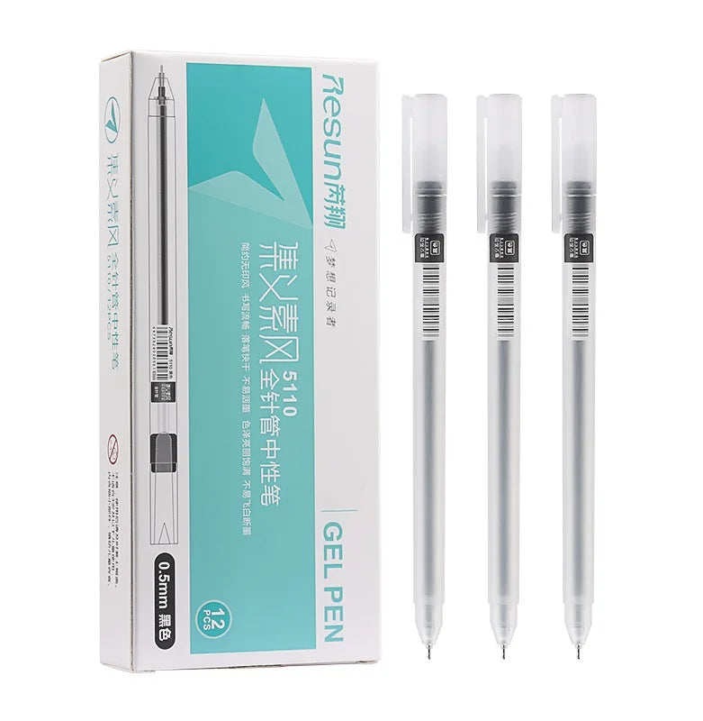 Large Capacity Frosted Gel Pen Carbon Signature Pen Office Stationery Student Writing Pen