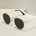 Best Selling Driving Unisex Round Frame Metal Sunglasses Outdoor Sun Protection UV400 Sunglasses Wholesale