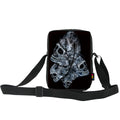 Custom Skull Design Fashion Shoulder Bag with Adjustable Strap Comfortable Padded and Lightweight Washable Nylon Material