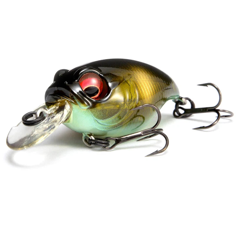 Top Right CB022 42mm 6g Midwater Hard Baits Crankbait for Bass Freshwater Fishing Lure with Hooks Griffon Bait Jerkbait