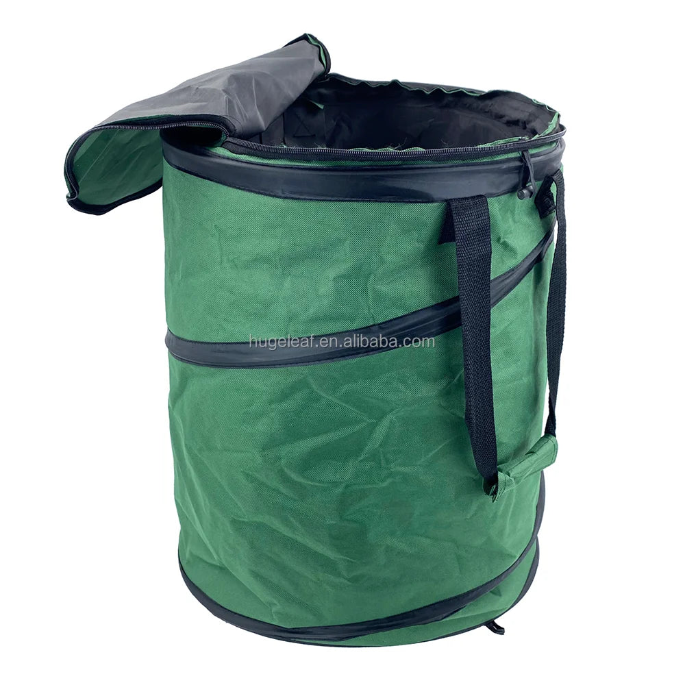 Heavy Duty 85L Reusable Pop up Garden Yard Waste Bags with 4 Handles