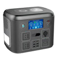 Smart 2000W Inverter Lithium Iron Portable Solar Generator Wireless Charging Power Banks Station Mobile Energy Storage Battery
