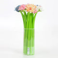 Beautiful Girl Eco-Friendly 0.5mm Soft Silicone Pen Flower Gel Ink in Blue and Black Customized Logo