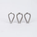 Supply of Stainless Steel Thimbles Heart Collars and Wire Rope Collars with Wire Rope Thimble Type