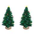 2 PCS Non-Woven Fabric Felt Crafts for Kids Home Ornament Indoor Decor Set Novelty Gifts Mini DIY Christmas Tree Kit