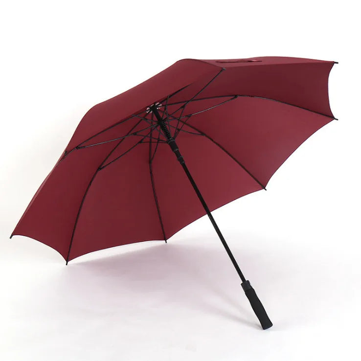 Promotional Golf Umbrella Customized Fiberglass Frame Umbrella Auto Open Custom logo Printing Golf Umbrella Windproof
