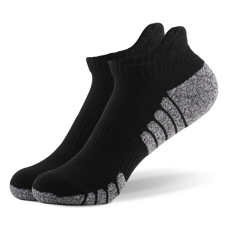 Custom Soccer Football Men Cotton Ankle Sports Compression Socks