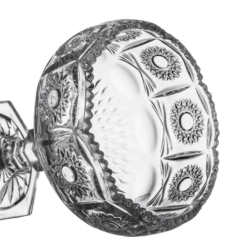 Engraved Sundae  Glass Bowl