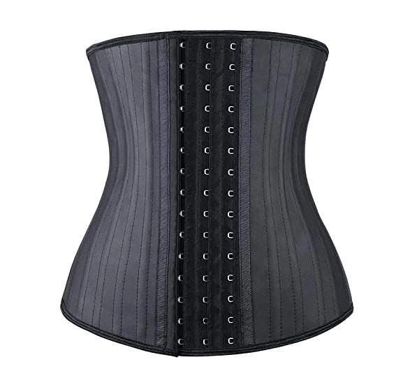 Women Slimming Tummy 25 Steel Bones Latex Underbust Waist Trainer Corsets Cincher Hourglass Body Shaper