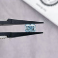 Starsgem Radiant Fancy Excellent Cutting 1.28~1.51ct Igi Hpht Cvd Loose Blue Color Lab Grown Diamonds for Making Jewelry