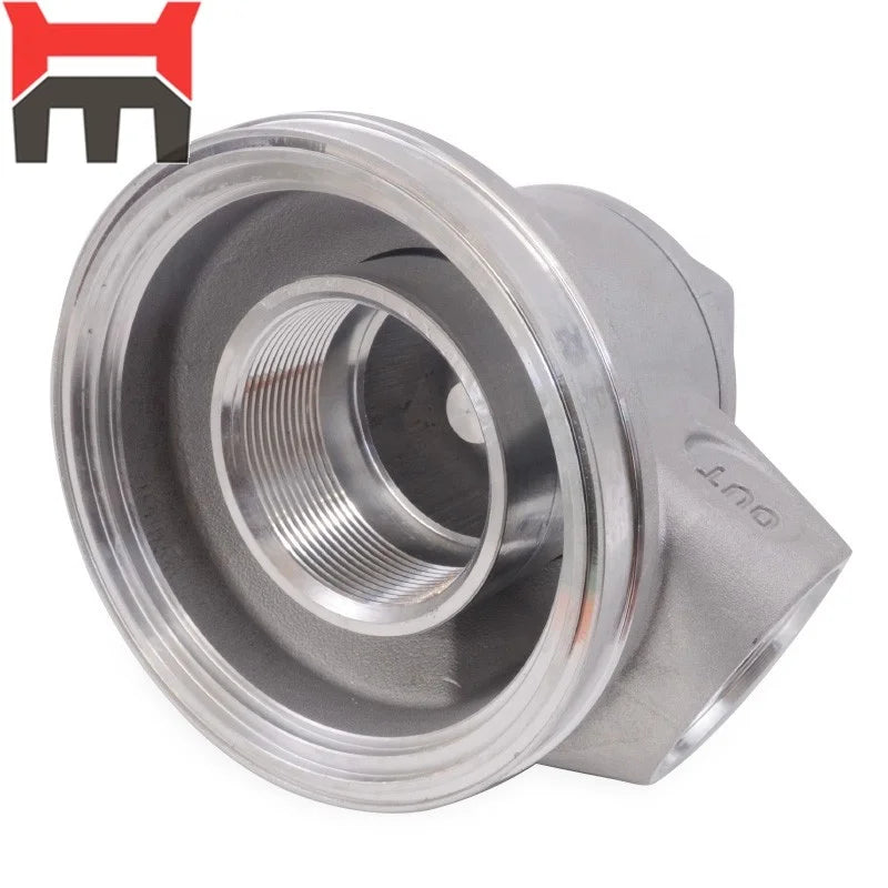 6D114 Diesel Engine Fuel Filter Head Connector 6731-51-6280 for PC300-7 PC350-7 PC350-8 Excavator Parts