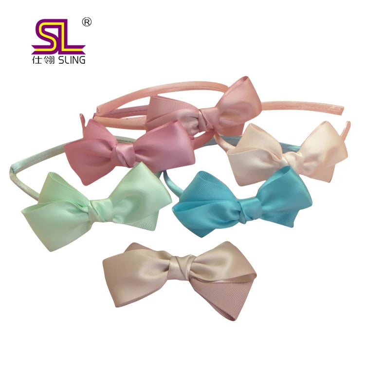 Baby Girl Headbands and Clips for Kids Hair Bows