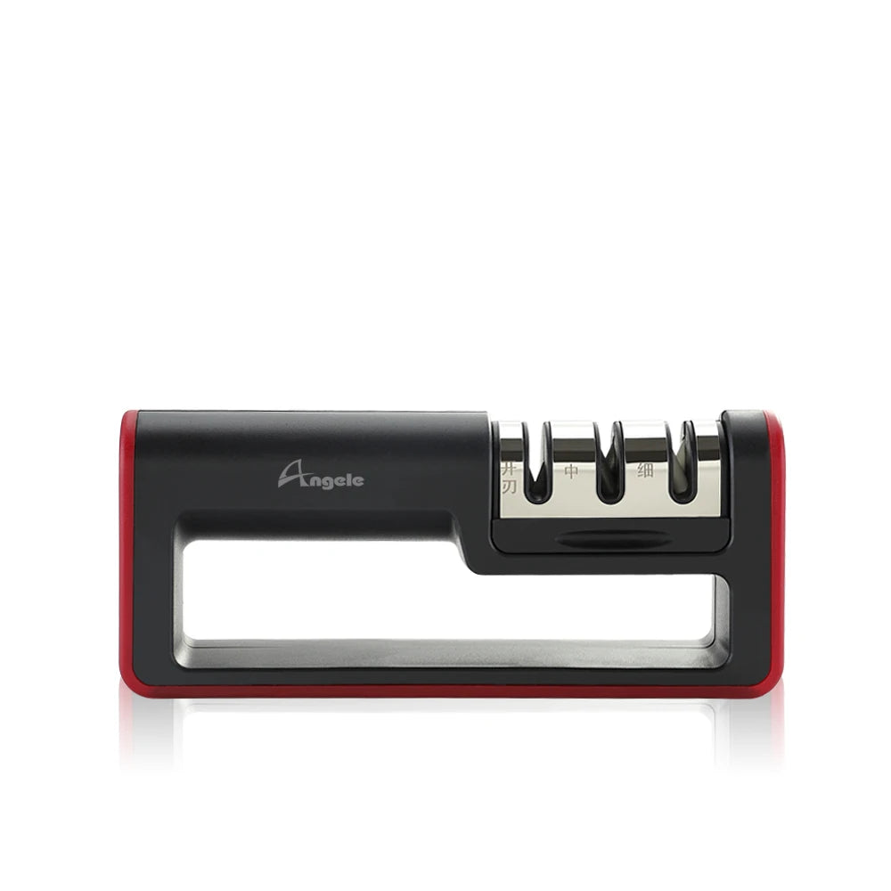 Household Kitchen Knife Sharpener with 3 Stages Non-Slip Design Eco-Friendly Aluminum Stone Tool Andeli C035