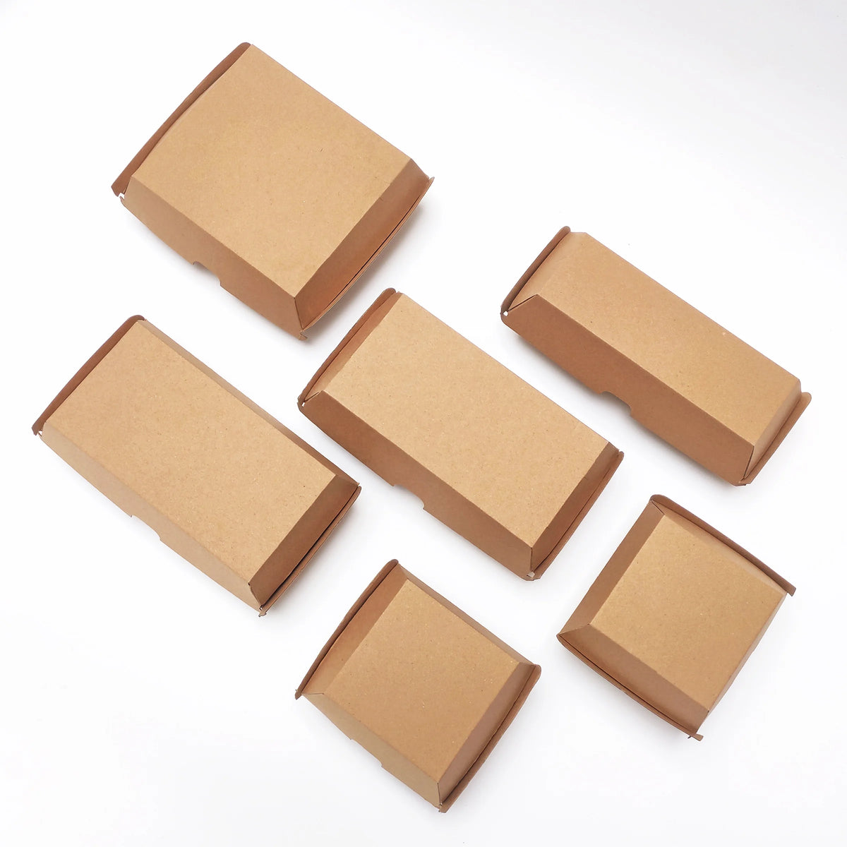 TERRAX Custom Eco Friendly Waterproof Kraft Paper Corrugated Hamburger Burger and Fries Packing Boxes with Embossing for Sushi