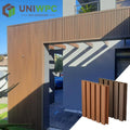 Slatted/Fluted Wall Panel Exterior Siding Co-extrusion External WPC Cladding  219*26mm Outdoor Wall Cladding