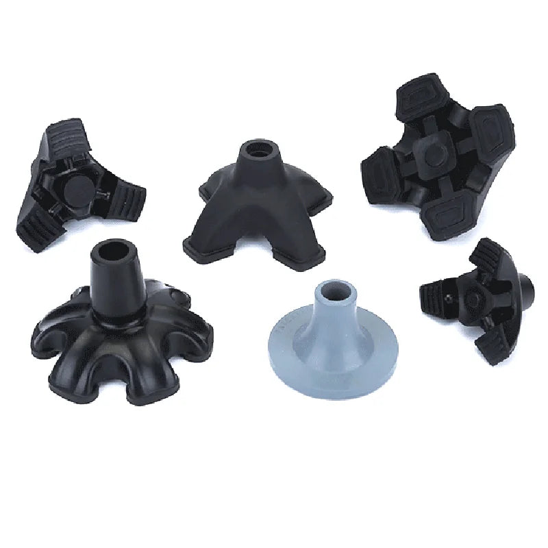 Factory Custom 22mm Rubber End Caps for Crutches and Canes Non-Slip Pads and Leg Tips Protector Custom Shape Furniture Pads