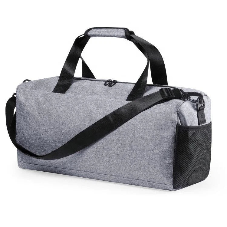 Custom Logo Weekender Tote Duffel Bag Durable Polyester Gym Sport Travel Bag Zipper Portable Fashionable Promotional Gift
