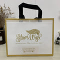 Custom Printing logo Non Woven Packing Bag with Handle Tote Bag Gift Packing Non Woven Fabric Shopping Bag