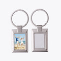 Low MOQ Custom Metal Keychain Gift Key Chain Sublimation Blank Metal Keychain