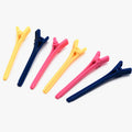 High Quality Salon Barber Colorful Hairpin Plastic Alligator Manufacturer Bill Duck Hair Clips
