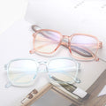 DOISYER Unisex Anti Blue Light Oversized Retro Computer Glasses 2 Pack in One Cheap PC Women's Eyeglasses Frames