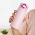 FX Factory Hot Sale Mini Pink 300ml Stainless Steel Kids School Thermos Sports Water Bottle Novelty Drinking Bottle