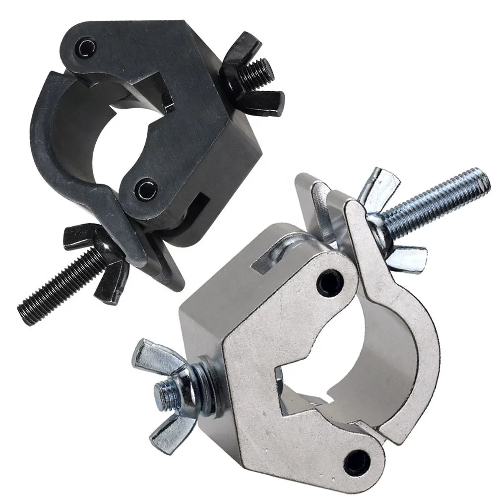 2Inch Truss  Clamp for Tube OD (48-52)mm Mega Half Coupler ClampHeavy Duty 750KG Stage Light Clamp for DJ Moving Head Lights