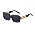 ADE WU STY77289H Fashion Rectangular Sunglasses Women Trendy Famous Metal Chain Leg Sun Glasses Men Square Shades Custom LOGO UV