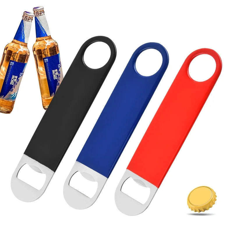 Antique Metal Bottle Opener Custom Laser Engraved Free Design Custom Blank Flat Bar Blade for Souvenir Laser Printed