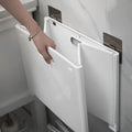 OWNSWING Laundry Basket with Wall Mounted Large Washing Basket with Handles Plastic Storage Baskets