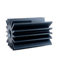Verified Factory Custom Heatsink Die Cast Extruded Black Anodized Aluminum Profile Led Housing With Heat Sink