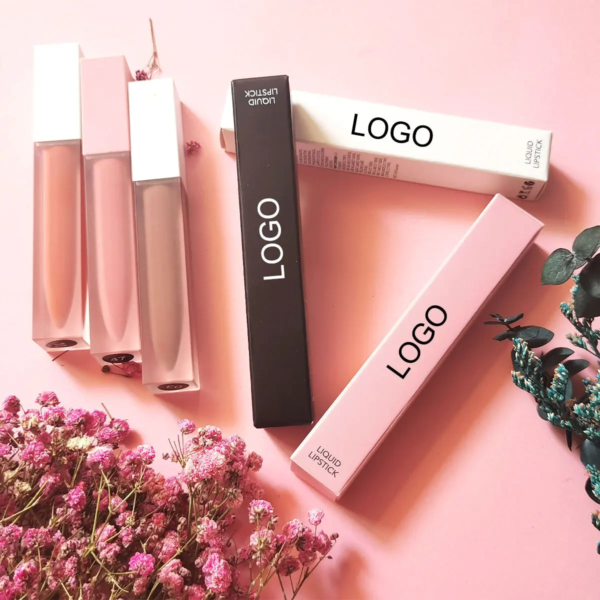 Liquid Lipstick Manufacturers Private Label Long Lasting Vegan Cosmetic Matte Lipstick