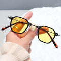 Men Metal Frame Small Size Sunglasses Women Trendy Round Eyeglasses