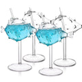American Style Classic Realistic Puffer Fish Molecular Cocktail Balloonfish Globefish Transparent High Borosilicate Glass