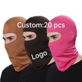 Designer Custom Men Women Silk Polyester Bicycle Cycling Sports Breathable Full Face Cover One Hole Ski Mask Balaclava