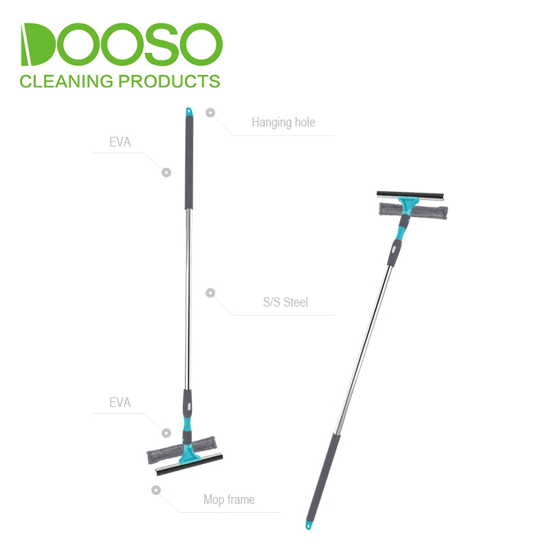 DOOSO Window Cleaning Tools Wiper Rubber Glass Cleaning Wholesale Price Cleaning Products Glass Scraper
