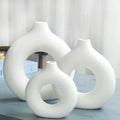 Ceramic Circle Vase Handicrafts Adornment Adornment Set Living Room Decoration